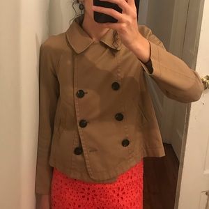 Vintage Jacket Anthropologie Swing Trench Coat